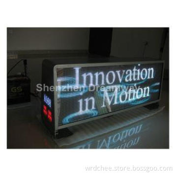 Full Color Epistar HD Video Taxi LED Display Panel Boards P